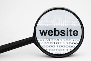 Website search