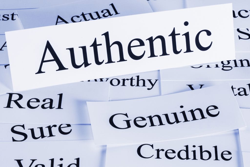 Being Authentic: Buzzword or Accurate Advice?