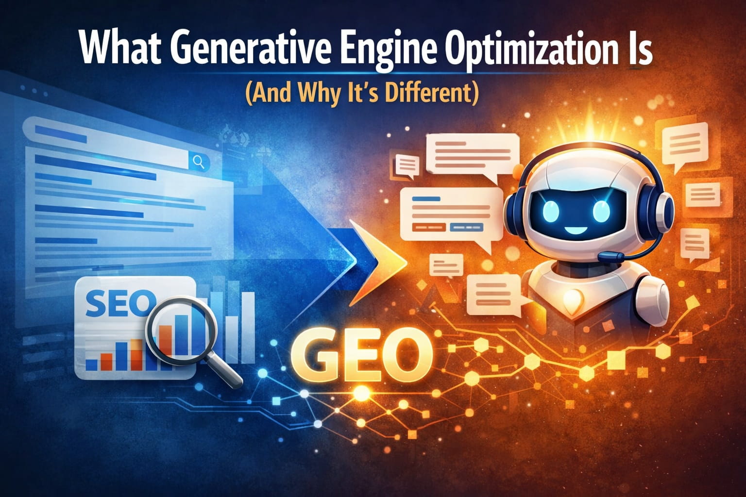 What Generative Engine Optimization Is (And Why It's Different)
